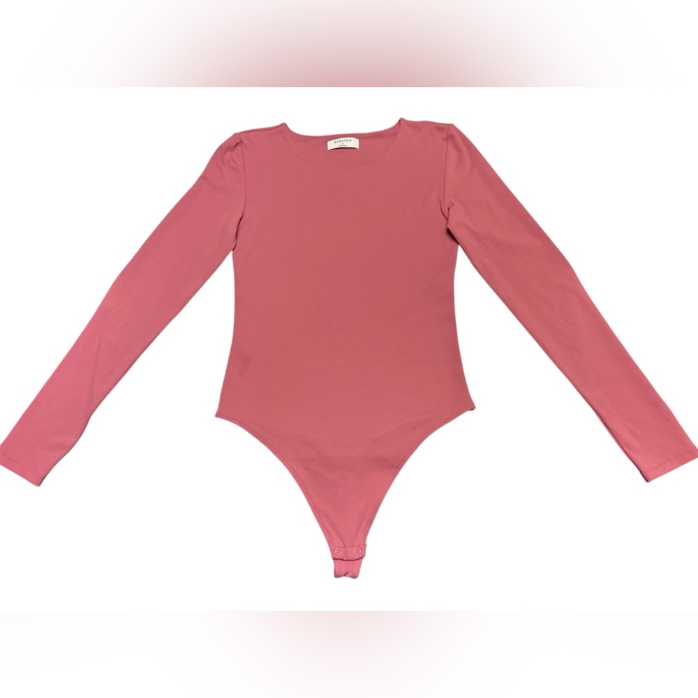 Aritzia Babaton Contour Crew Long Sleeve Bodysuit,size M